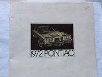 PONTIAC Auto Prospekt 1972 USA Hessen - Alsbach-Hähnlein Vorschau