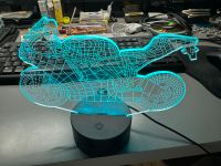Tisch LED 3D Leuchten mit Farbwechsel Motorrad Hessen - Fuldatal Vorschau