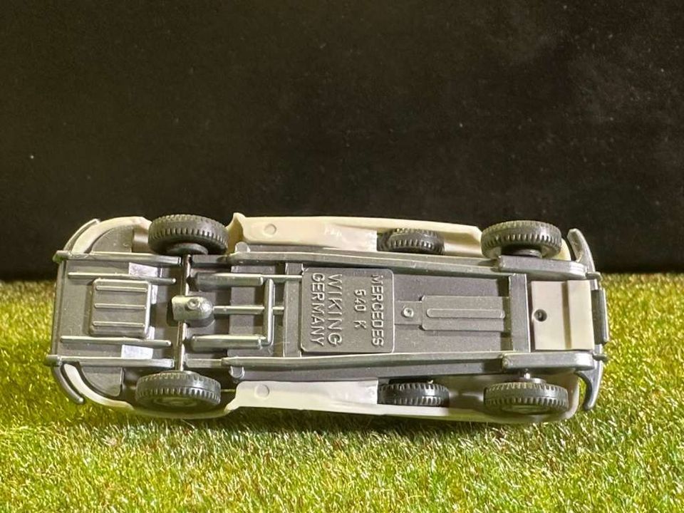 WIKING Mercedes 540K Cabrio grau passend für H0, 1:87 in Traunreut