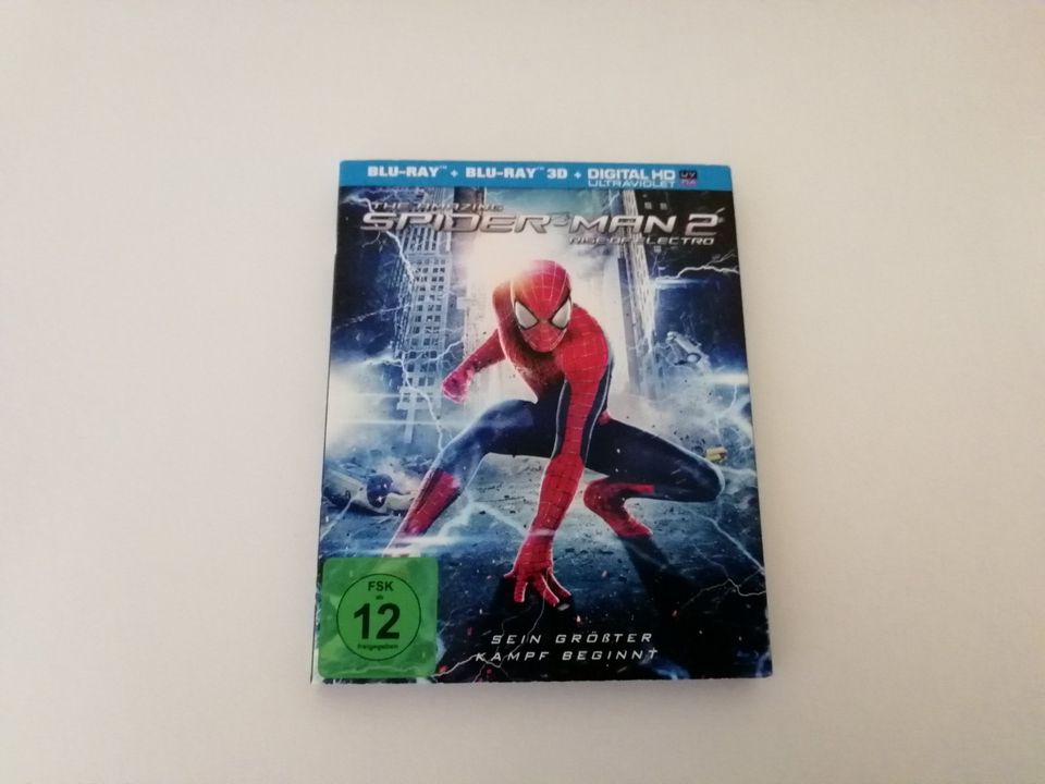 Blu Ray 2D 3D The Amazing Spider Man 2 Pappschuber in Hagenburg