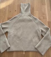 H&M Rollkragenpullover beige-braun Gr. S/36 Hessen - Reinheim Vorschau