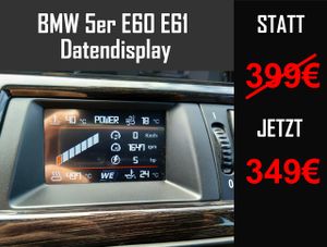 Datendisplay für 5er BMW F10 F11 und M5