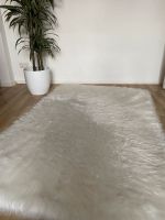 Hochflor Teppich: weiß in Lammfelloptik, 120x180cm Berlin - Charlottenburg Vorschau