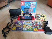 Nintendo Switch V2 Super Mario Edition plus 3 Spiele Schleswig-Holstein - Itzehoe Vorschau