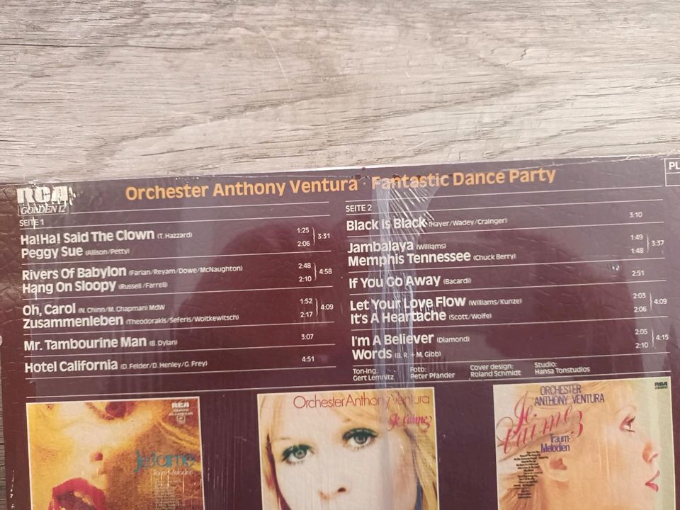 LP Orchester Anthony Ventura "Fantastic Dance Party", Vinyl, 1978 in Lübbecke 