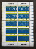 10er-Bögen Polizei-Briefmarken: Bundes- und Länderpolizeien Bayern - Gilching Vorschau
