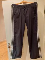 adidas Climalite Sporthose Damen 38L schwarz mit 3 stripes weiß Köln - Nippes Vorschau