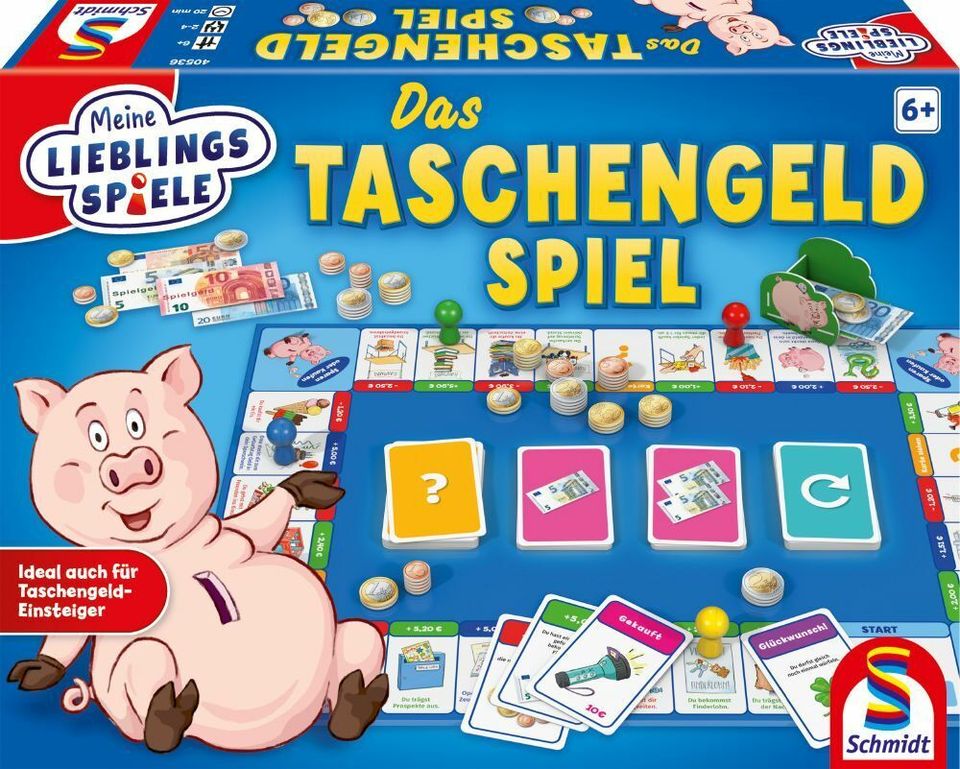 Das Taschengeld Spiel Schmidt Spiele Brettspiel Lernspiel 40536 in Salgen