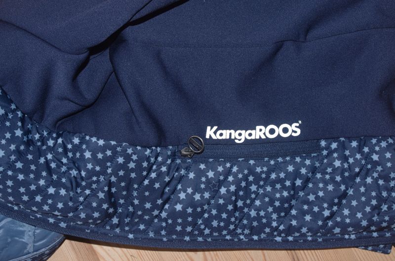 Jacke Hybridjacke Fleecejacke Kangaroos Sterne blau 36 38 S M in Zirndorf