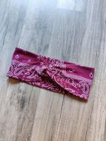 Haarband Knoten Paisley dunkelrot Boho Stirnband Wuppertal - Langerfeld-Beyenburg Vorschau