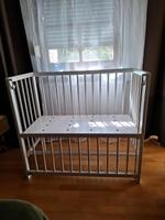 Beistellbett weiß höhenverstellbar Baden-Württemberg - Karlsruhe Vorschau