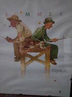 Norman Rockwell 4 Poster  Old Timers /Old Buddies Baden-Württemberg - Eberbach Vorschau