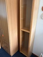 Billy Regal schmal 40cm Birke mit Glastür Nordrhein-Westfalen - Hennef (Sieg) Vorschau
