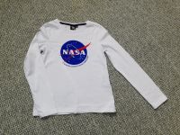 Langarmshirt weiß 134/140 NASA ungetragen Dresden - Weixdorf Vorschau