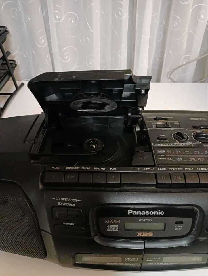 Panasonic RX-DT30 Vintage Ghettoblaster Radiorekorder CD-PLAYER in Köln