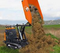 Kettendumper Dumper Cormidi Diesel Hochentleerung zum Mieten Verleih Verleiihen Leihen Baumaschinenverleih Bayern - Rednitzhembach Vorschau