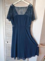 Neues knielanges dunkelblaues COCKTAILKLEID Bayern - Oberreute Vorschau