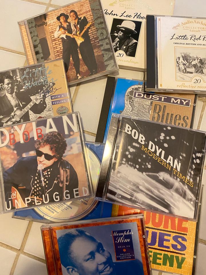 40 x Blues CD Musik Hooker Dylan Diddley Waters Rock Sammlung in Bremen
