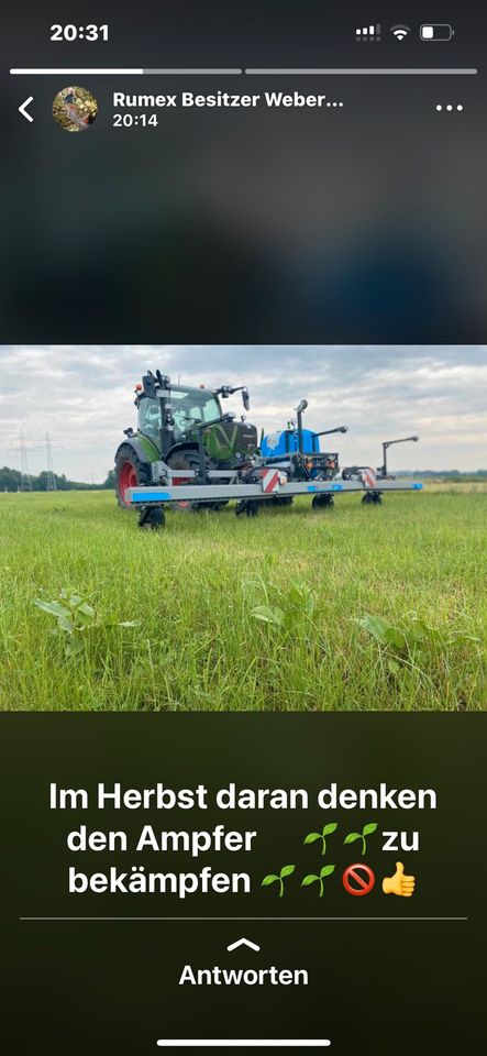 VREDO Schlitzdrille zu vermieten in Schwabmünchen