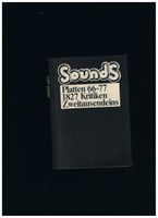 Sounds Platten 66-77 (1827 Kritiken, Zweitausendeins, 1564 Seiten Bayern - Zwiesel Vorschau