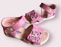 Richter Sandalen, Größe 25, rosa Glitzer, Klettverschluss Bayern - Selb Vorschau