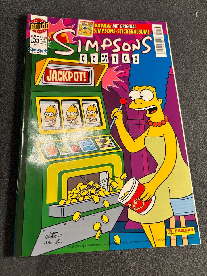 Simpsons Bongo Comics 144, 147, 155, 161 & Bart 27 in Heidelberg