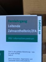 Unterlagen Fernlehrgang Leitende ZFA Praxismanager Niedersachsen - Edewecht Vorschau