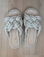 H&M Kordel Slippers / Schlappen | Boho | Gr. 39 Nordrhein-Westfalen - Oerlinghausen Vorschau