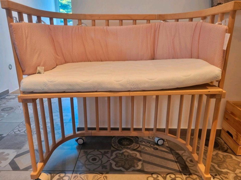 Babybay Beistellbett Original Buche Natur unbehandelt in Höchst im Odenwald