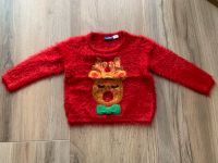 ❤️ wNEU Weihnachtspullover Pulli Rentier Rudolph 86 / 92 Leipzig - Burghausen-Rückmarsdorf Vorschau