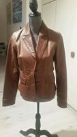 Jacke Blazer Leder braun S 36 Nordrhein-Westfalen - Recklinghausen Vorschau