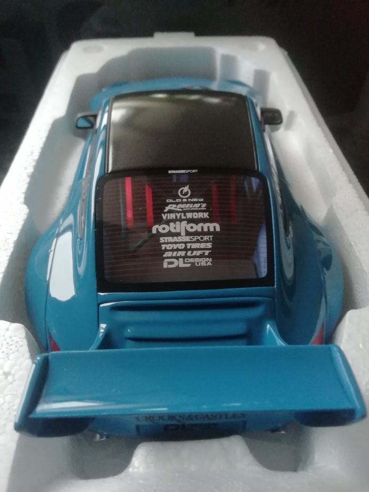 1:18 Porsche O&N Sea Blue GT Spirit in Friedberg