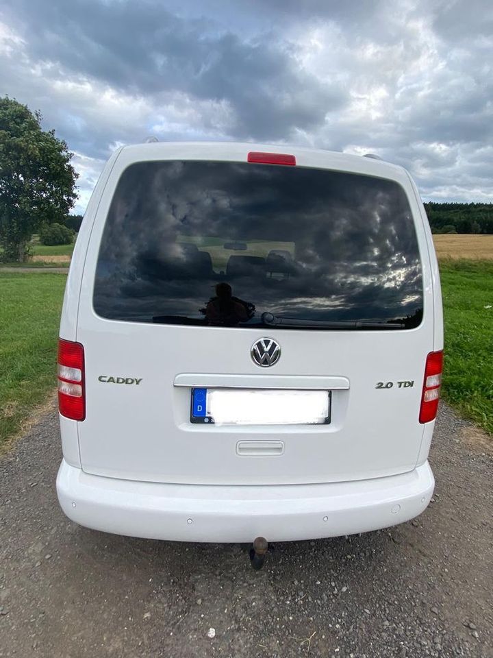 VW Caddy 2.0 TDI 16V  Top-Zustand Sommerfahrzeug in Pockau