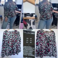 Leoparden Wickelbluse Simply Be 44 XXL Plus Size Curvy Fashion Bielefeld - Gadderbaum Vorschau