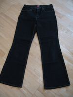 Esprit Jeans, schwarz, Schlaghose, Größe 38, 2000er Style Nordrhein-Westfalen - Solingen Vorschau