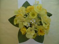 1 Strauß Blumen, Gelbtöne, Seidenblumen, basteln,Dekoration, neu Bayern - Hahnbach Vorschau