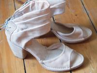 rassige Volleder Ankle Heels der it. Manufaktur 'NYLO', Gr. 41 Rheinland-Pfalz - Mainz Vorschau