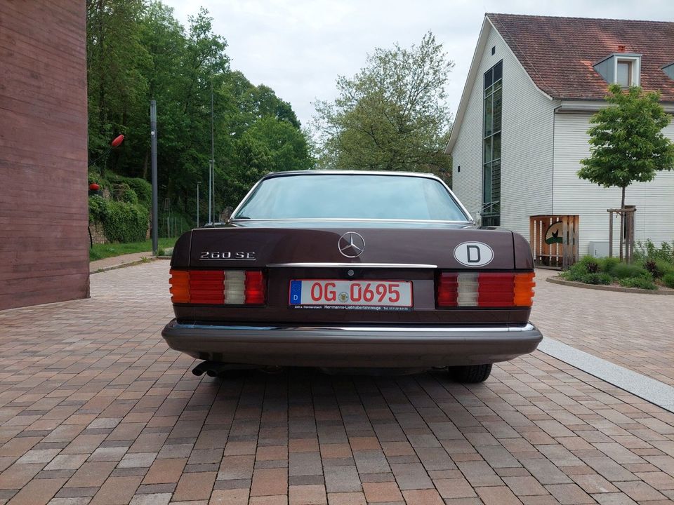 Mercedes-Benz 260 SE Liebhaberfahrzeug ,Milanbraunmet.  Oldi ! in Zell am Harmersbach