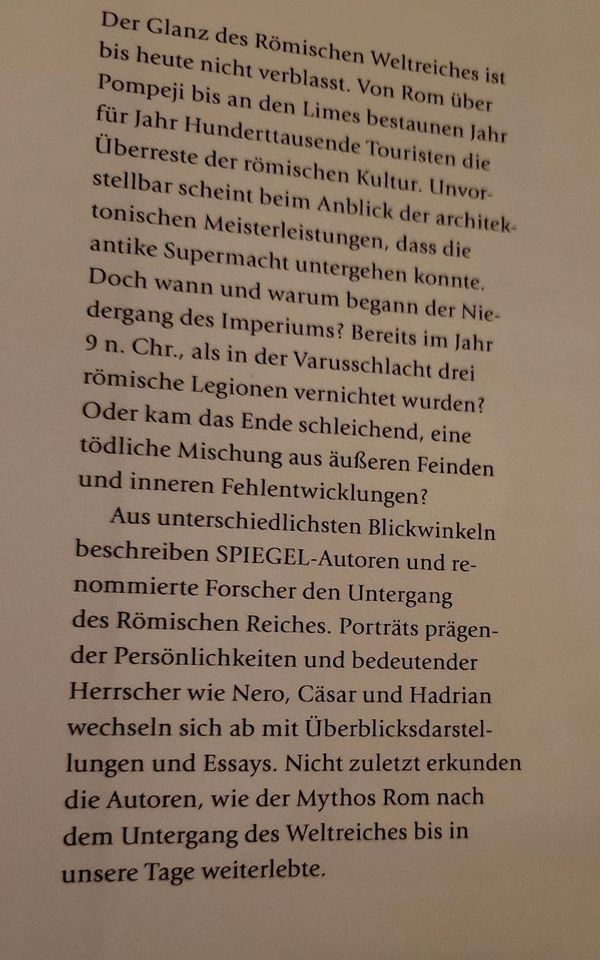 Das Ende des Römischen Reiches Verfall und Untergang in Bad Oeynhausen