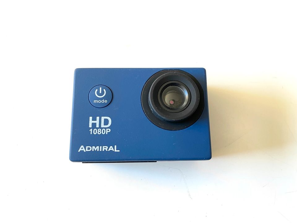 Admiral Sports Kamera 1080p Full HD + Hardcase - Marineblau in Dortmund