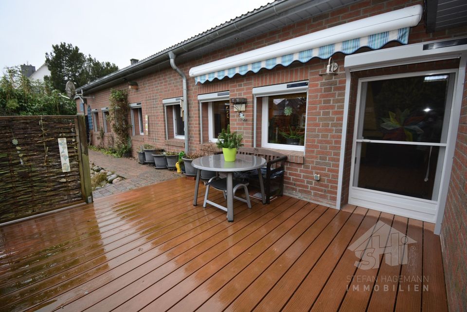 Barrierefreier Bungalow in Westerhorn mit Doppelcarport LANDGLÜCK in Westerhorn