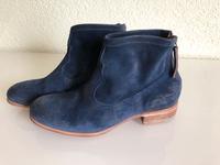 Damen Stiefelletten NAVYBOOT blau Leder Gr. 38 Mecklenburg-Vorpommern - Malchin Vorschau