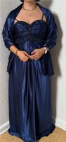 Abendkleid Blau glänzend 36/38 Niedersachsen - Bad Zwischenahn Vorschau