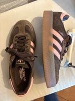 orig. Adidas Samba Gr. 37 1/3 braun/rose 2xgetr. Bayern - Teisnach Vorschau