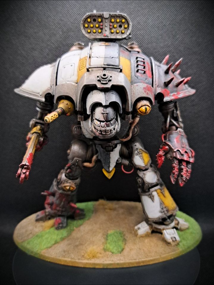 Warhammer 40000 Chaos Knight Raubritter (Magnetisiert) in Halle