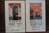 Donna Leon, 2 Bücher: Blutige Steine, Dunkles Glas Berlin - Treptow Vorschau