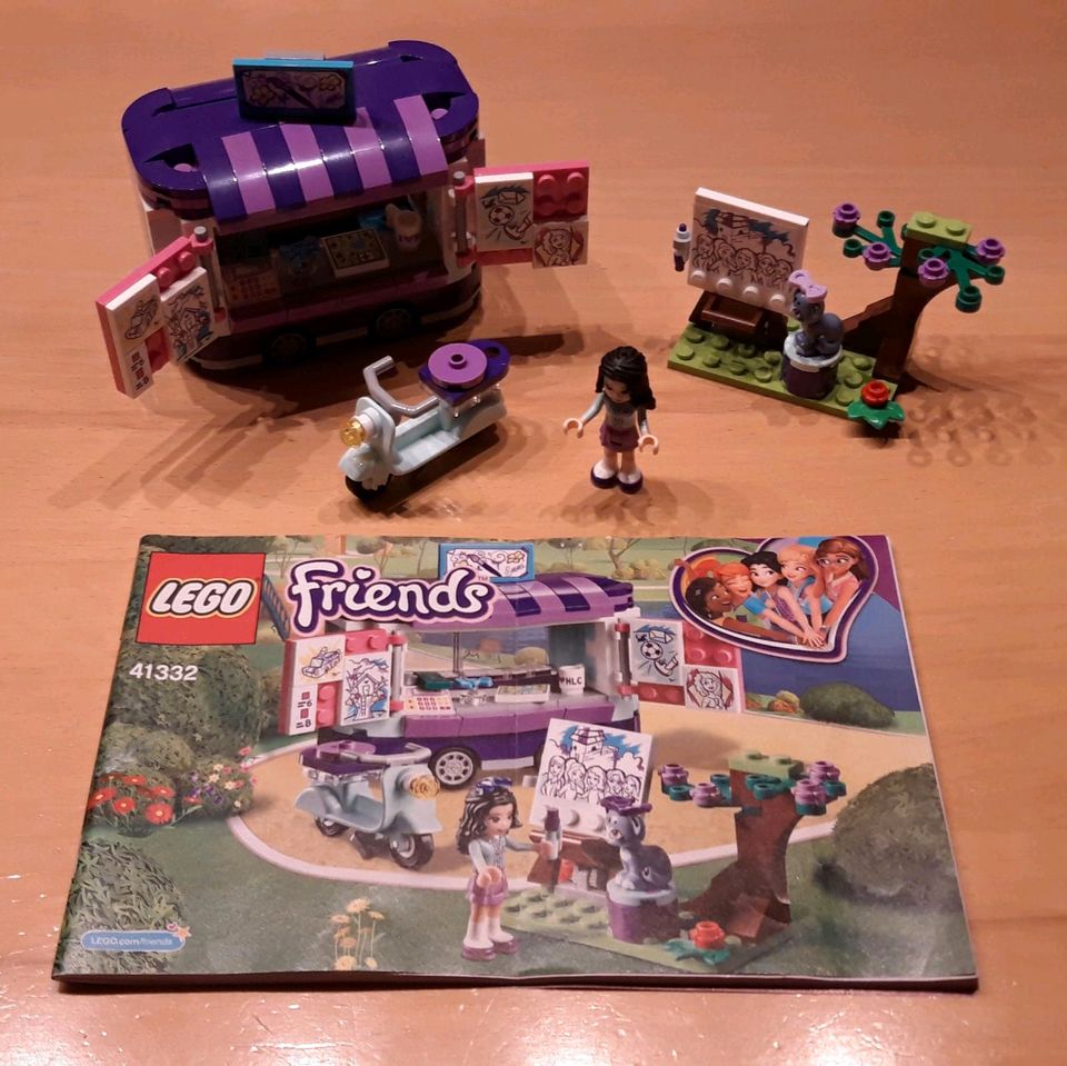 Lego Friends Emma's rollender Kunstkiosk (41332) in Bergkamen