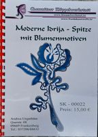 Moderne Idrija - Spitze mit Blumenmotiven Bayern - Kolitzheim Vorschau