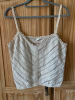 H&M gehäkeltes Trägertop Häkeltop Top Sommer Oberteil L/XL Hessen - Schwalmtal Vorschau