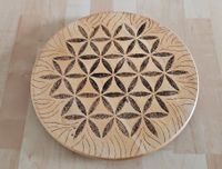 Lazy Susan 39cm Drehteller Blume des Lebens Holzteller Suzan Bayern - Karlstein Vorschau